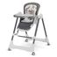 Teknum 5-In-1 Swing With High Chair Lockable Wheels 6–36 Months Up To 20Kg, Color: Grey