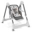Teknum 5-In-1 Swing With High Chair Lockable Wheels 6–36 Months Up To 20Kg, Color: Grey, 2 image