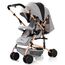 Teknum Reversible Trip Baby Stroller 6–36 Months Up To 15Kg, Color: Grey