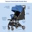 Teknum Travel Cabin Baby Stroller With Coffee Cup Holder 0–48 Months Up To 22Kg, Color: Blue, 2 image