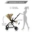 Teknum Stroll-1 Reversible Travel Baby Stroller 0–48 Months Up To 22Kg, Color: Khaki, 4 image