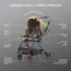 Teknum Stroll-1 Reversible Travel Baby Stroller 0–48 Months Up To 22Kg, Color: Khaki, 5 image