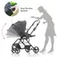 Teknum Stroll-1 Reversible Travel Baby Stroller 0–48 Months Up To 22Kg, Color: Grey, 7 image