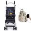 Teknum Eco Lite Baby Stroller With Sunveno Diaper Bag Combo, 2 image