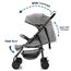 Teknum Trip Plus Stroller With Diaper Bag Combo 6–36 Months Up To 15Kg, Color: Grey, 4 image