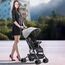 Teknum Yoga Lite Stroller With Diaper Bag Combo Black 6–36 Months Up To 15Kg, Color: Grey, 4 image