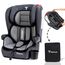 Teknum Pack And Go Foldable Car Seat With Ace Ivory Diaper Bag 9 Months–12 Years 9–36Kg, Color: Grey, 2 image