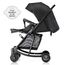 Teknum 2In1 Glide Stroller With Green Diaper Tote Bag Black 0–36 Months Up To 22Kg, Color: Black & Green, 3 image