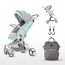 Teknum A1 Green Stroller With Sunveno Grey Diaper Bag 0–4 Years Up To 20Kg, Color: Green, 3 image