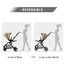 Teknum Stroll-1 Travel System With Reversible Stroller And Compacto Baby Car Seat Black 0–4 Years Up To 22Kg, Color: Khaki, 9 image