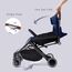 Teknum Travel Lite Stroller Navy Blue With Sunveno Diaper Bag And Hooks 0–4 Years 4.9Kg Cabin Friendly, Color: Navy Blue, 11 image