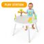 Teknum 4-In-1 Activity Jumper Feeding Chair Drawing Table & Playing Station With Musical Mat & Piano White 4+ Months, 4 image