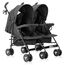 Teknum Twin Stroller Fellow 0–36 Months 2×15Kg, Color: Black, 7 image