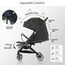 Teknum Travelzen Baby Stroller With Coffee Cup Holder 0–48 Months Up To 22Kg, Color: Black Gold, 3 image