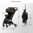 Teknum Travelzen Baby Stroller With Coffee Cup Holder 0–48 Months Up To 22Kg, Color: Black Gold, 16 image