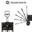 Teknum Folding Wagon Cart With Canopy 80Kg Load Capacity, 6 image