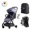 Teknum Travel Lite Stroller Sld Cabin Fold 0–4 Years Up To 22Kg, Color: Grey
