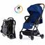 Teknum Travel Lite Stroller Sld Cabin Fold 0–4 Years Up To 22Kg, Color: Navy Blue, 6 image