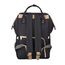Sunveno Mamma Diaper Backpack And Breast Pump Bottle Bag Set, Color: Black, 9 image