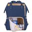 Sunveno Diaper Bag, Color: Navy Blue, 4 image