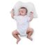 Sunveno Infant Head Shaper Wings Pillow, Color: White, 11 image