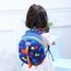 Sunveno Kids Backpack With Safety Harness 2-8 Years, Color: Blue, 6 image