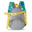 Sunveno Kids Backpack With Safety Harness 2-8 Years, Color: Green, 7 image