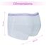 Sunveno Postpartum Mesh Underwear 2 Pieces, Color: White, Maternity Size: L, 13 image