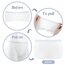 Sunveno Postpartum Mesh Underwear 2 Pieces, Color: White, Maternity Size: M, 12 image