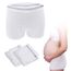 Sunveno Postpartum Mesh Underwear 2 Pieces, Color: White, Maternity Size: S, 4 image