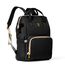 Sunveno Diaper Bag With Usb Port And Stroller Hooks, Color: Black, 3 image