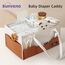 Sunveno Diaper Caddy Organizer, Color: Ivory, 11 image