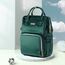 Sunveno Corduroy Diaper Bag With Usb Port, Color: Green, 10 image