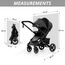 Teknum Reversible Moon Walk Baby Stroller 6-36 Months, 12 image