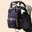 Sunveno Diaper Bag With Usb Charging Port And Changing Pad, Color: Navy Blue, 12 image