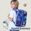 Sunveno Ergonomic School Bag 14.1 Inch Laptop Compatible, Color: Blue, 2 image