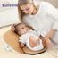 Sunveno Baby Anti-Reflux Feeding Pillow With C Shaped Seating Pillow 0-2 Years, Color: Coffee, 7 image