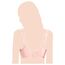 Sunveno Maternity Feeding Bra, Color: pink, Maternity Size: M, 5 image