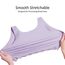 Sunveno Maternity Cross Fit Nursing & Sleep Bra, Color: Purple, Maternity Size: XL, 12 image
