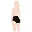 Sunveno Maternity Shape Panties, Color: Black, Maternity Size: XXL, 2 image