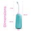 Sunveno Portable Bidet 500Ml, Color: Blue, 14 image