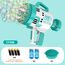 Little Story 108 Holes Bubble Machine Gun Battery Operated With Light For Kids Indoor & Outdoor, Color: Cyan, 3 image