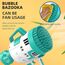 Little Story 108 Holes Bubble Machine Gun With Light For Kids Indoor & Outdoor, Color: Cyan, 4 image