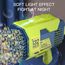 Little Story 132 Holes Bubble Machine Gun With Light For Kids Indoor & Outdoor, Color: Green, 3 image