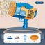 Little Story 132 Holes Bubble Machine Gun With Light For Kids Indoor & Outdoor, Color: Orange, 3 image