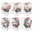 Sunveno Baby Carrier With Infant Hip Seat 0–36M – Grey, 10 image