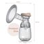 Sunveno Smart Automatic Dual Breast Pump With Controller 220Ml Rechargeable, 9 image