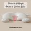 Sunveno Infant Head Shaper Rabbit Pillow 29X22Cm, 9 image