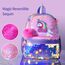 Sunveno Unicorn Sparkle Backpack 6.5L, Color: pink, 5 image
