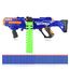 Little Story Kids Battery Operated Bullet Gun With 40Pcs Soft Bullets, Color: Blue